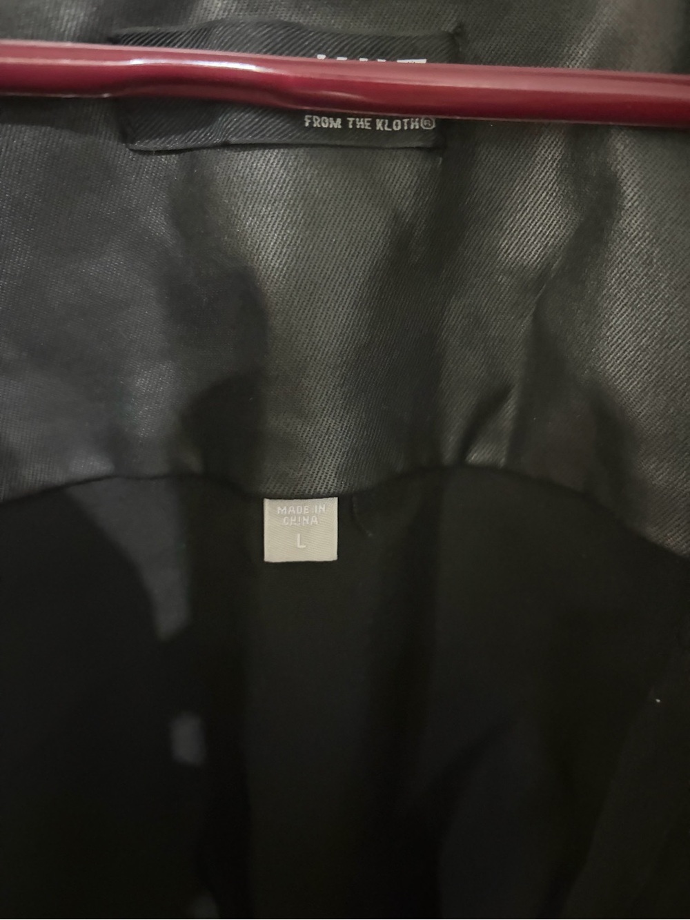 Kut from the Kloth Black Faux Leather Jacket - Picture 5 of 7